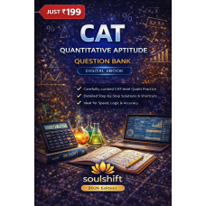 Soulshift CAT Quantitative Aptitude Digital eBook - Question Bank with Step-by-Step Solutions (2026)