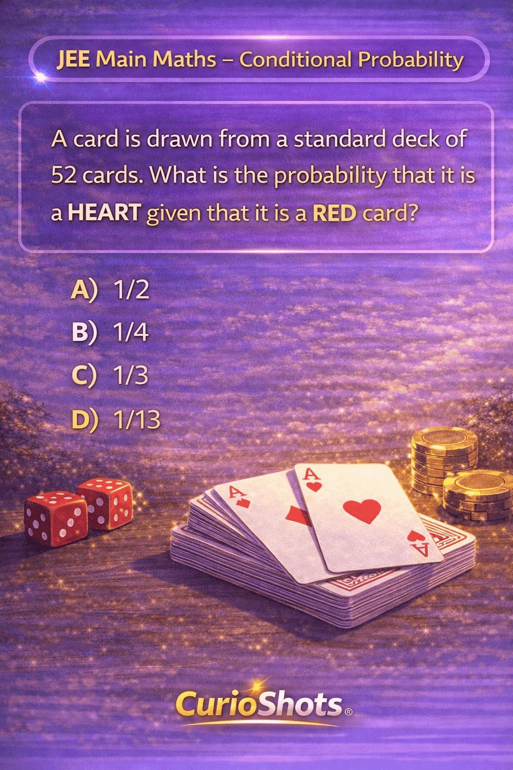 Conditional Probability Explained (Cards Problem)
